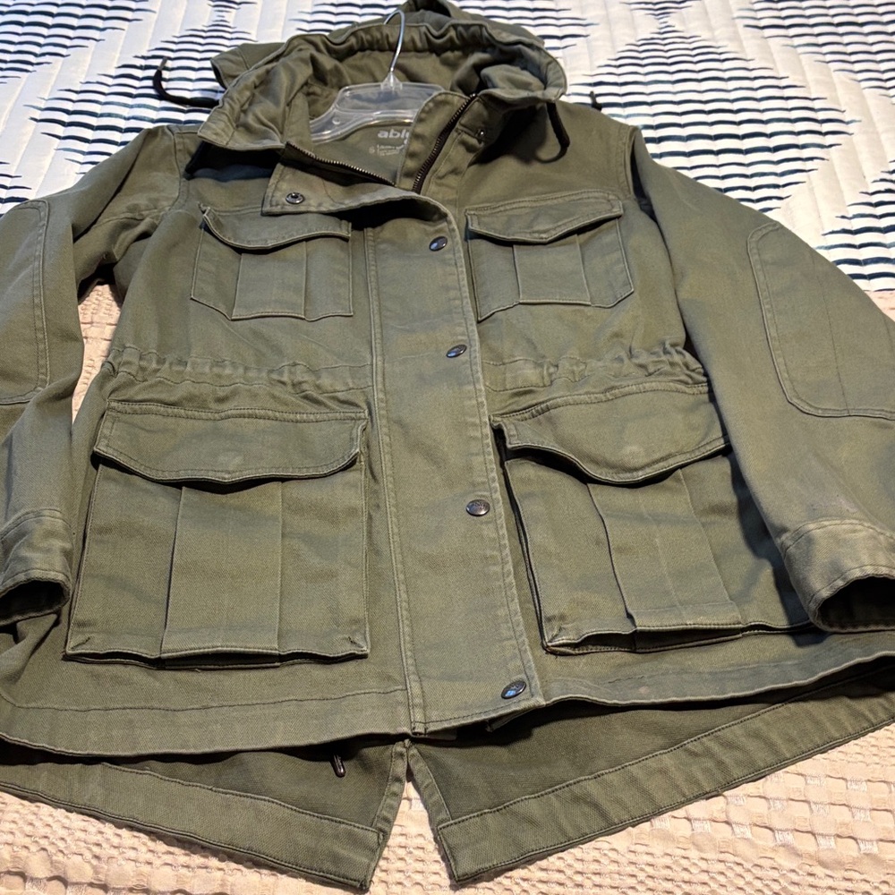 Olive Utility Jacket